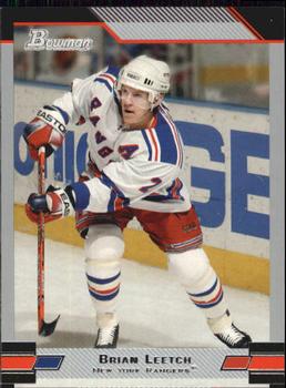 #2 Brian Leetch - New York Rangers - 2003-04 Bowman Draft Picks and Prospects Hockey