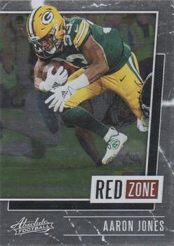 #RZ-AJ Aaron Jones - Green Bay Packers - 2020 Panini Absolute - Red Zone Football