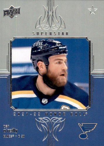 #HR-2 Ryan O'Reilly - St. Louis Blues - 2021-22 Upper Deck - Honor Roll Hockey