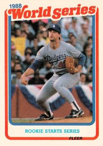 #2 Rookie Starts Series - Los Angeles Dodgers - 1989 Fleer - World Series Baseball