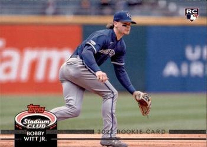 #2c Bobby Witt Jr. - Kansas City Royals - 2022 Stadium Club Baseball
