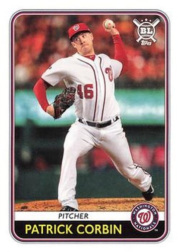 #3 Patrick Corbin - Washington Nationals - 2020 Topps Big League Baseball