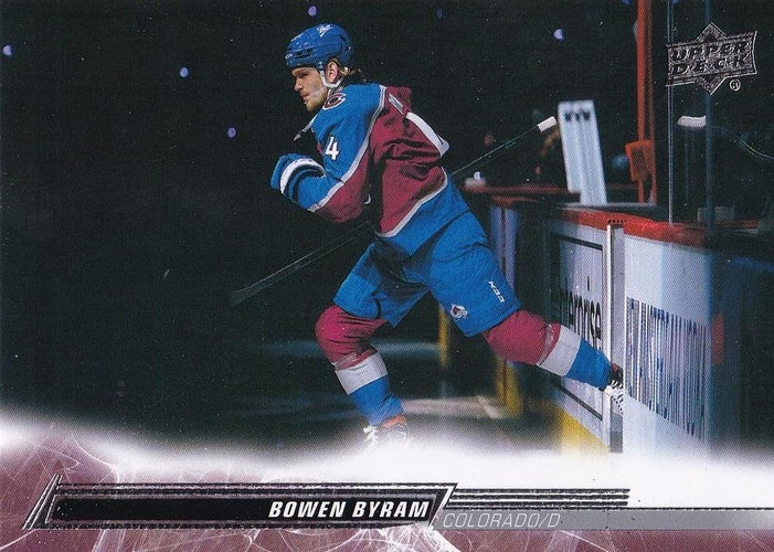 #300 Bowen Byram - Colorado Avalanche - 2022-23 Upper Deck Hockey
