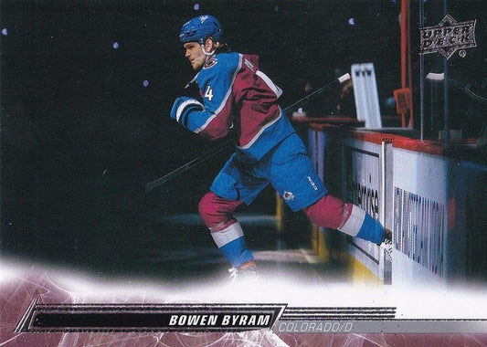 #300 Bowen Byram - Colorado Avalanche - 2022-23 Upper Deck Hockey