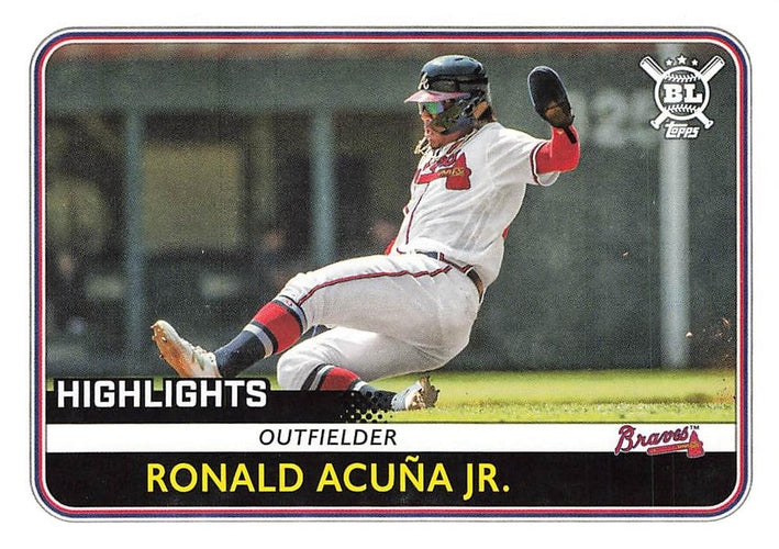 #300 Ronald Acuña Jr. - Atlanta Braves - 2020 Topps Big League Baseball