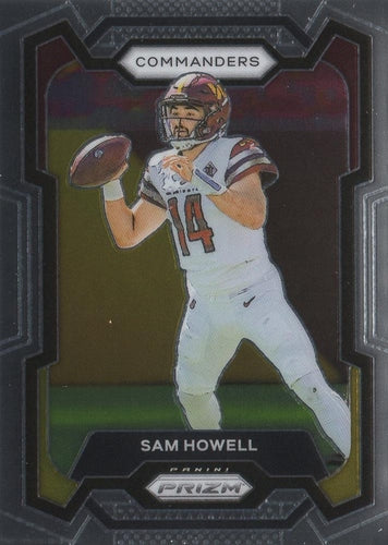#300 Sam Howell - Washington Commanders - 2023 Panini Prizm Football