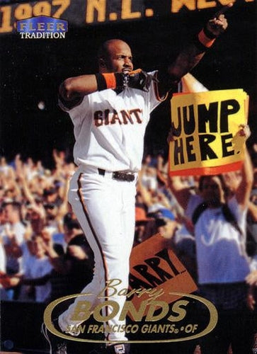 #300 Barry Bonds - San Francisco Giants - 1998 Fleer Tradition Baseball