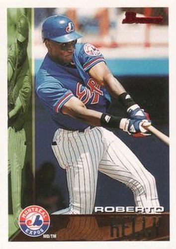 #300 Roberto Kelly - Montreal Expos - 1995 Bowman Baseball
