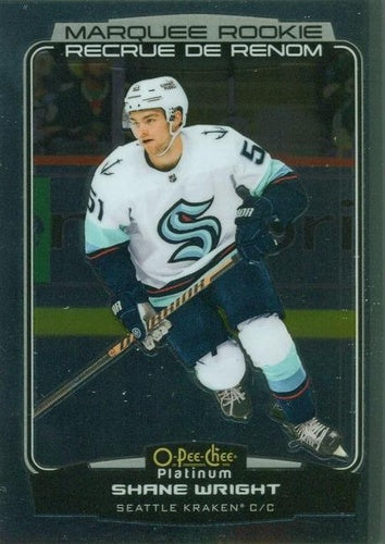 #300 Shane Wright - Seattle Kraken - 2022-23 O-Pee-Chee Platinum Hockey