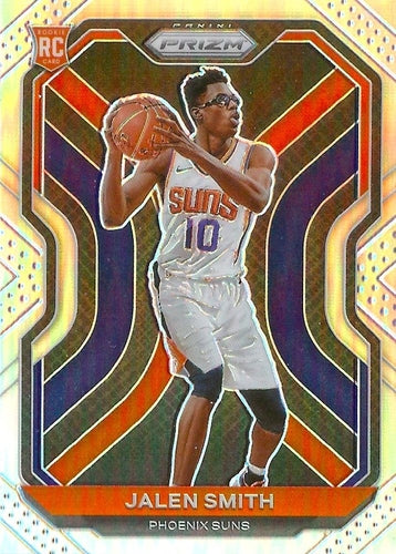 #300 Jalen Smith - Phoenix Suns - 2020-21 Panini Prizm - Silver Prizms Basketball
