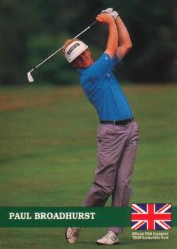 #E20 Paul Broadhurst - 1992 Pro Set PGA Tour Golf