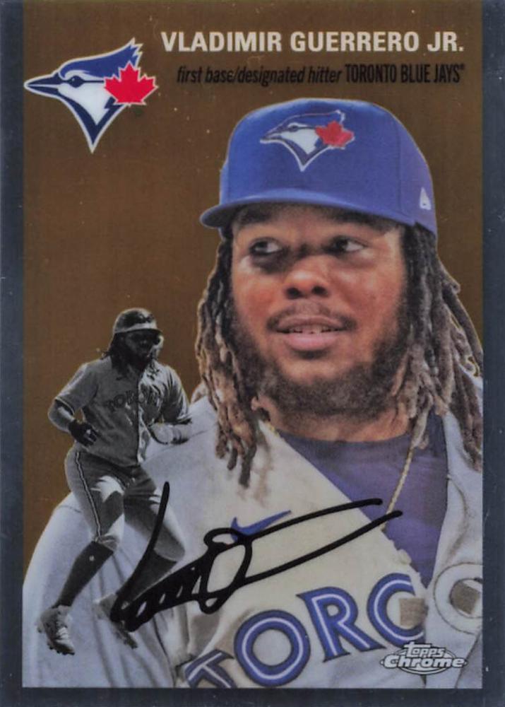 #300 Vladimir Guerrero Jr. - Toronto Blue Jays - 2023 Topps Chrome Platinum Anniversary Baseball