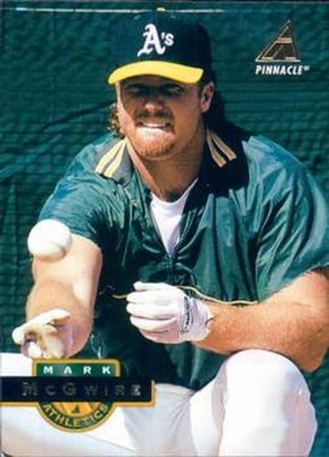 #300 Mark McGwire - Oakland Athletics - 1994 Pinnacle Baseball