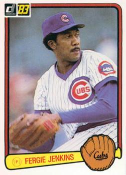 #300 Fergie Jenkins - Chicago Cubs - 1983 Donruss Baseball