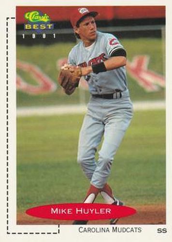 #300 Mike Huyler - Carolina Mudcats - 1991 Classic Best Baseball