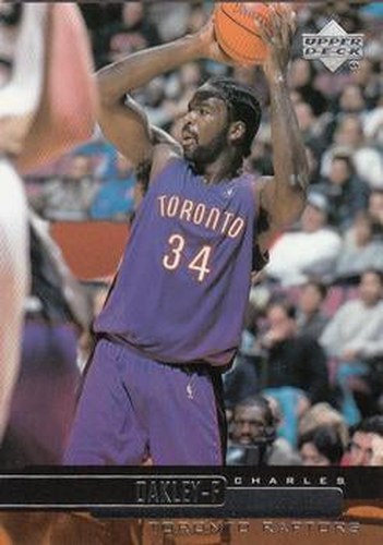#300 Charles Oakley - Toronto Raptors - 1999-00 Upper Deck Basketball