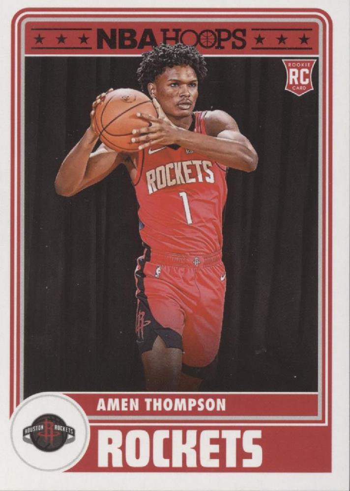 #300 Amen Thompson - Houston Rockets - 2023-24 Hoops Basketball