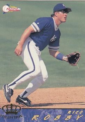 #300 Rico Rossy - Kansas City Royals - 1994 Pacific Baseball
