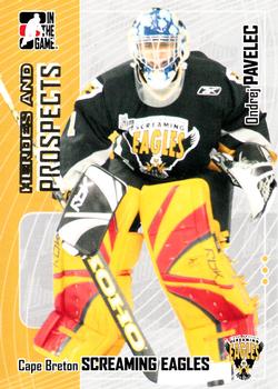 #300 Ondrej Pavelec - Cape Breton Screaming Eagles - 2005-06 In The Game Heroes and Prospects Hockey