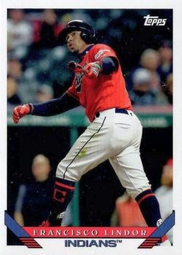 #300b Francisco Lindor - Cleveland Indians - 2019 Topps Archives Baseball