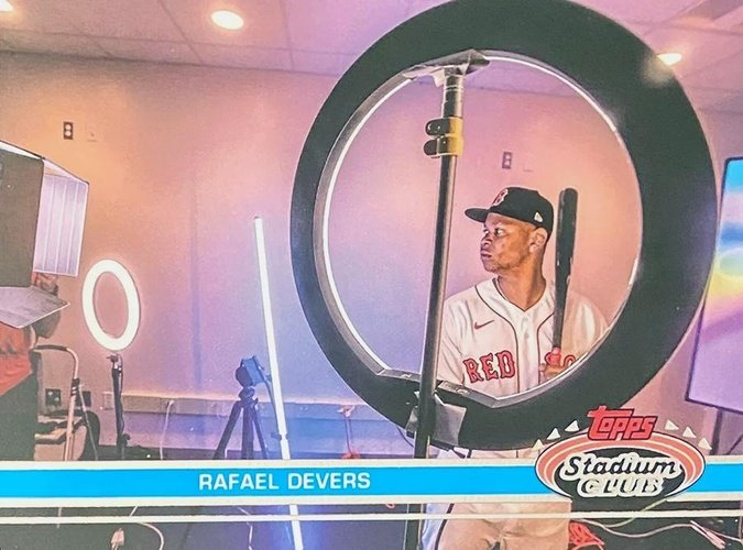 #300b Rafael Devers - Boston Red Sox - 2023 Stadium Club Baseball