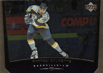 #301 Andrew Brunette - Nashville Predators - 1998-99 Upper Deck Gold Reserve Hockey