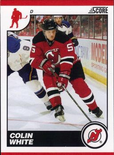 #301 Colin White - New Jersey Devils - 2010-11 Score Hockey