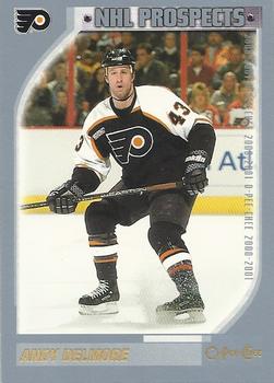 #301 Andy Delmore - Philadelphia Flyers - 2000-01 O-Pee-Chee Hockey