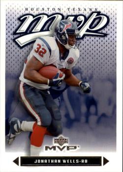 #301 Jonathan Wells - Houston Texans - 2003 Upper Deck MVP Football