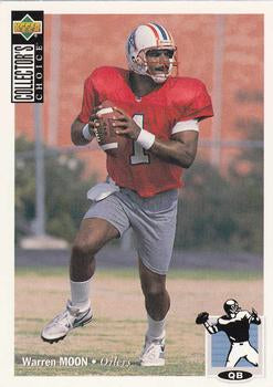 #301 Warren Moon - Houston Oilers - 1994 Collector's Choice Football