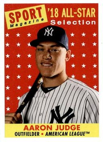 #301 Aaron Judge - New York Yankees - 2019 Topps Archives Baseball