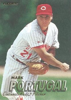 #301 Mark Portugal - Cincinnati Reds - 1997 Fleer Baseball