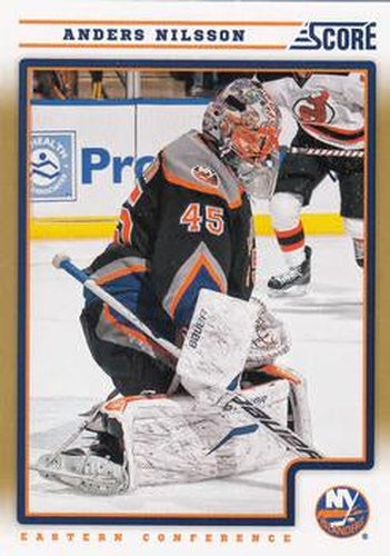 #301 Anders Nilsson - New York Islanders - 2012-13 Score - Gold Rush Hockey