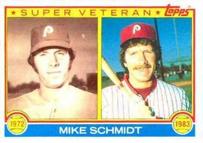 #301 Mike Schmidt - Philadelphia Phillies - 1983 Topps Baseball