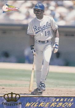 #301 Curtis Wilkerson - Kansas City Royals - 1994 Pacific Baseball
