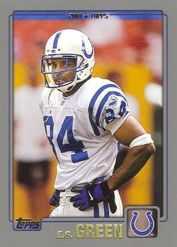 #301 E.G. Green - Indianapolis Colts - 2001 Topps Football