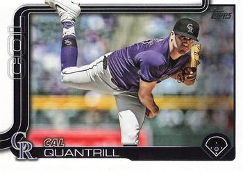 #301 Cal Quantrill - Colorado Rockies - 2025 Topps Baseball