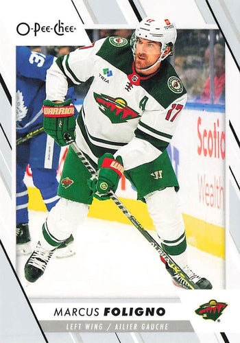 #301 Marcus Foligno - Minnesota Wild - 2023-24 O-Pee-Chee Hockey
