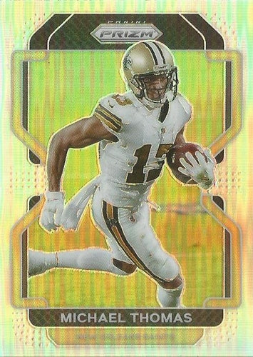 #301 Michael Thomas - New Orleans Saints - 2021 Panini Prizm - Silver Football