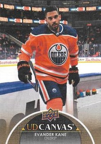 #C301 Evander Kane - Edmonton Oilers - 2021-22 Upper Deck - UD Canvas Hockey