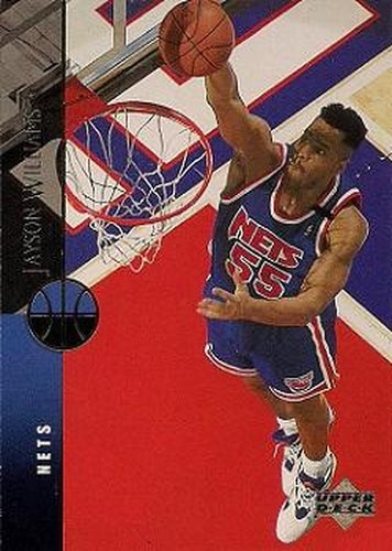 #301 Jayson Williams - New Jersey Nets - 1994-95 Upper Deck Basketball