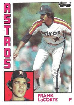 #301 Frank LaCorte - Houston Astros - 1984 Topps Baseball