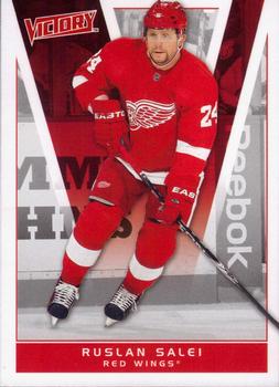 #253 Ruslan Salei - Detroit Red Wings - 2010-11 Upper Deck Victory Hockey