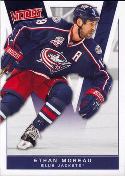 #257 Ethan Moreau - Columbus Blue Jackets - 2010-11 Upper Deck Victory Hockey