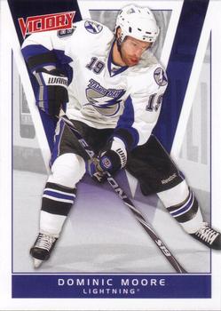 #261 Dominic Moore - Tampa Bay Lightning - 2010-11 Upper Deck Victory Hockey