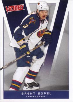 #267 Brent Sopel - Atlanta Thrashers - 2010-11 Upper Deck Victory Hockey