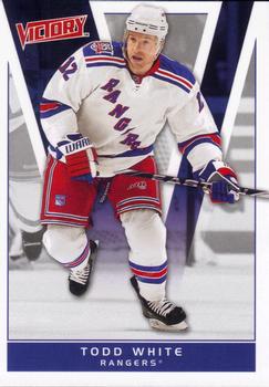 #281 Todd White - New York Rangers - 2010-11 Upper Deck Victory Hockey