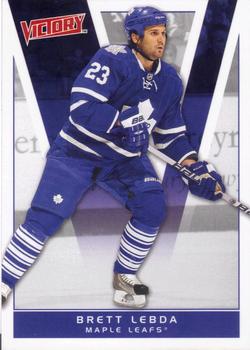 #283 Brett Lebda - Toronto Maple Leafs - 2010-11 Upper Deck Victory Hockey