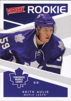 #308 Keith Aulie - Toronto Maple Leafs - 2010-11 Upper Deck Victory Hockey
