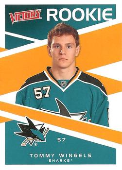 #315 Tommy Wingels - San Jose Sharks - 2010-11 Upper Deck Victory Hockey